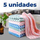 (Compre 1 e leve 4) Panos Mágicos® - Microfibra Macia para Limpeza Perfeita Premium 2023 + Frete Grátis