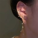 Brinco Ear Cuff - Flor de Crystal