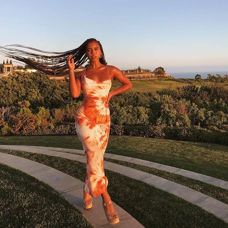 Vestido Midi Longo Stephie