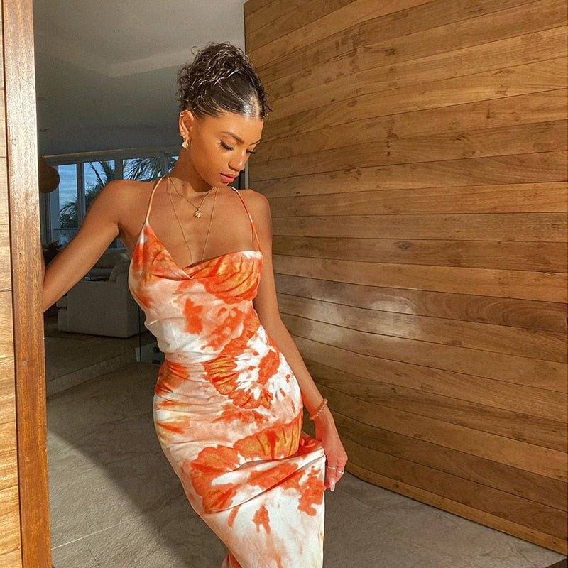 Vestido Midi Longo Stephie