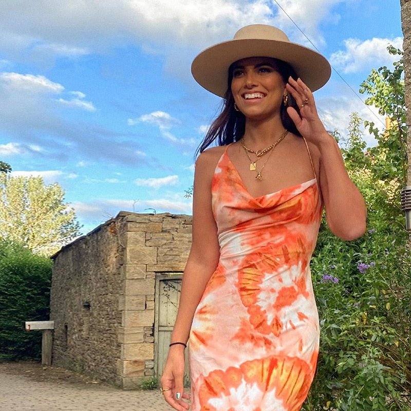 Vestido Midi Longo Stephie